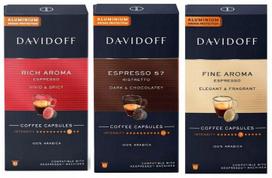 Kapsułki Nespresso Davidoff Zestaw Espresso 3X10