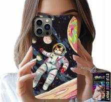 Etui Do Iphone 11 Pro Max - Koci Astronauta Kot Kosmos Obudowa Case