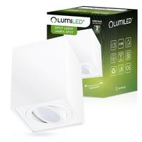 Surface-Mounted Halogen Spot Tube Movable Luminaire Amat-L Gu10 Square White