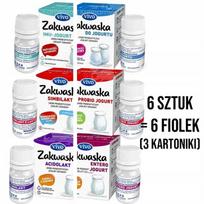 Zakwaska Zakwaski Vivo Kultury Bakterii Do Jogurtu Komplet 6 Sztuk (Fiolek)