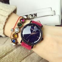 Watches New Gypsophila Quartz Women's Watch Fashion Personalized Cut Mirror Belt Waterproof Watch for Women