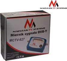 MACLEAN MCTV-627 Maclean MCTV-627 DVB-T palydovinis palydovinis ieškiklis Skaitmeninės televizijos antžeminio signalo stiprumas