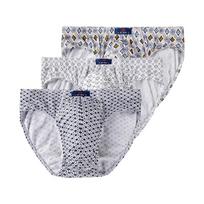 3 Pcs Men's Underwear Cotton Panties Comfortable Briefs Printing Underpants Boy Undies Breathable Knickers L XL 2XL 3XL 4XL 5XL L
