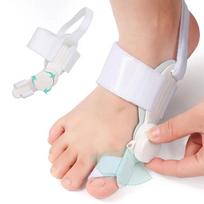 Adjustable Toe Corrector Unisex Bunion Foot Hallux Valgus Braces Rotatable Toe Separator Straightener for Left and Right Foot balta