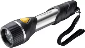 Varta Day Light Multi LED F20 Rankinis žibintuvėlis Juoda, Sidabras, Geltona