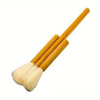 Flat Hake Brushes Soft Sheep Hair Paint Brush 3/4/5/6/7 Tube Artist Painting Bristles Wash Brush for Watercolor Pottery Ceramic