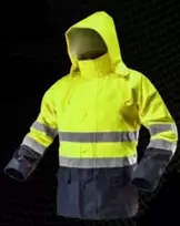 Kurtka Neo vandeniui atspari darbo striukė, geltona