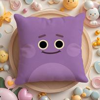 The Bumble anime N-Nums Cushion Cover Home & Car Multi-Scene Pillow Cover - Reversible, Soft & Durable for Daily Use 30cmx30cm