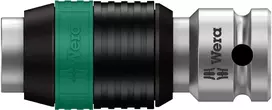Adapteris 1/4" antgaliams su greita fiksacija Wera Zyklop, 1/4" tvirtinimas