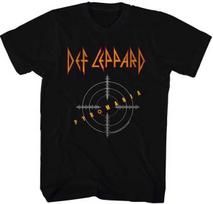 Def Leppard Pyromania Crosshairs Men's T Shirt Rock Band Music Merch Unisex T-Shirt XL