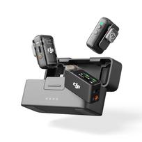 DJI Mic 2 Transmitters 1 Receiver Charging Wireless Microphone with Smart Noise Float Internal 250m Transmission iPhone Camera and Android Microphone