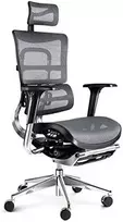 Ergonominė žaidimų/biuro kėdė Diablo V-Master, Juoda-pilka