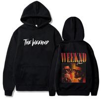 Weeknd Fleece Sweatshirts Casual Loose Hoodies The Weeknd Oversized Hoodie Streetwear Pullover Unisex Printing S