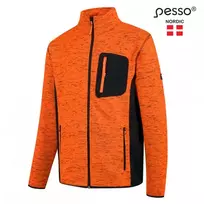 Pesso fleece džemperis FLORENCE, oranžinis