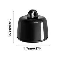 Mini GPS sekiklis augintiniams, paukščiams, balandžiams, atsparus vandeniui, realaus laiko vietos sekimas, apsaugos nuo praradimo įrenginys su geografine tvora šunims, katėms juoda