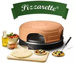 EMO Emerio Pizzarette picos keptuvė / kepsninė 1 pica(os / ų) 1100 W Juoda, Ruda