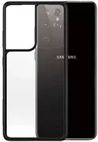 Panzer Glass PanzerGlass skaidrus dėklas Samsung, Galaxy S21 Ultra, Juodas