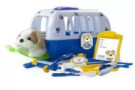 „Junior Home“ – žaislinis rinkinys augintiniams ir veterinarijos gydytojams (505133)