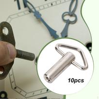 10 Muzikos, Laikrodžio Raktų, Metalinės Dėžutės Aksesuarai su Grandinėle Cross 12mm