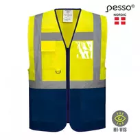 Liemenė Pesso signalinė(geltona su mėlyna)