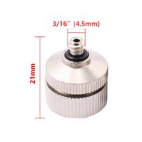 1 Pc Brass 3/16  Low Pressure Fan Shaped Misting Nozzles Atomizing Sprinklers Garden Industry Cooling Humidity Irrigation Tool
