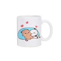 Panda Meškiukas Bubu Dudu Kavos Pieno Puodelis Moka Katė Panda Meškiukų Pora Kalėdinis Puodelis Kawaii Puodeliai Originalūs Puodeliai Nemokamas Pristatymas Gėrimų Indai