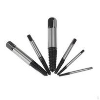 5x 4-18mm Small - Large Screw Extractor Set Broken Stud Bolt Remover