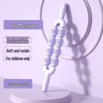 LISM 8-Wheel Muscle Massage Roller Stick