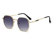 Hexagon Polygon Sunglasses for Women Men Square Frame Irregular Fashion UV400 Protection Sun Glasses Male Female Eyeglasses 2026 No Box
