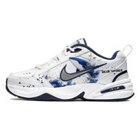 Nike Air Monarch 4 Chunky Sneakers Unisex Low Top Blue/White 415445-102(Team56-) 40.5