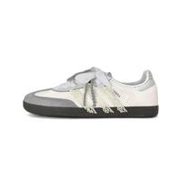 Adidas Originals SAMBA OG Wear resistant And Lightweight Low top German Army Trainers Women's Ecru B75806(Team502-) 36