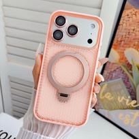 iPhone 17 Pro Max 360° Magnetic Case with Anti-Fall & Heat Dissipation iPhone 17 Pro vyšninės rožinės spalvos