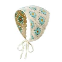 Crochet Hair Bandana Headbands Hair Styling Decor Headscarf Head Kerchief