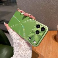Aurora CD Pattern Apple 17 Phone Case: 16 Large Window Laser Shell & 15 Advanced Cool Shell 17 Cross-Border Shell 16 Pro Max žalia