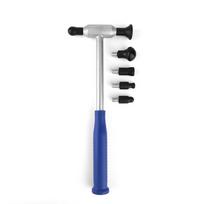 6 Replacement Heads Car Hammer Auto Body Paint-Friendly Kit Removal Tools  Automotive Accessories mėlyna