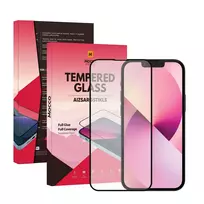 „Mocco Full Glue Signature Edition“ grūdintas stiklas, pilnas padengimas su rėmeliu „Apple iPhone 13 Mini Juodas“