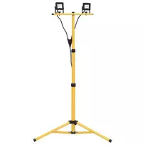 LED prožektorius su trikoju, šaltos baltos spalvos, 2x10W