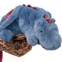 Mėlyna, 70 cm, minkštas žaislas Mieli pliušiniai drakonai, svėrimo dinozaurai