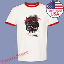 Apocalypse Now Movie Men's Ringer Red Size S to 3XL S