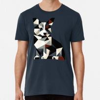 Abstract Design Tricolor Corgi Premium T-Shi S to 5XL Made in the AU/USA T-Shirt Mens Womens Tees Top L