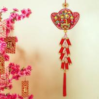 Year Pendant Decorations Decorative Feng Shui,2024 Spring Festival Fortune