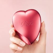 ReFa / Heart Brush Series / Instant Detangling & Glossy Shine / Shine Red, Matte White / From Korea raudona