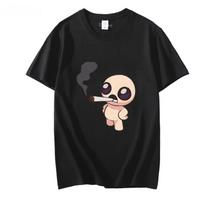 The Binding of Isaac 2026 New T-shirt Cartoon Graphic Printing Tee-shirt Cotton High Quality Tshirt Game Camisetas O-neck Tees S juoda
