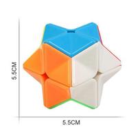 Speed Educational 2x2x2 Polygon Cube Puzzle Sensory Fidget Anxiety Stress Relief Cube Brain Teaser Intelligence Development Kids