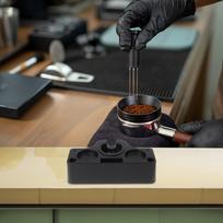 Adjustable Tamping Station Coffee Tamper Mat Coffee Brewing Station Daily Use Durability Adjustable Coffee Tamping Station China Mainland