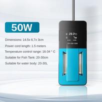 Automatic Constant Temperature Turtle Tank Heater Small Explosion-proof Heating Device Intelligent Fish Tank Heating Rod