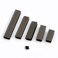 10/20 vnt. 20-50 mm Metalinis uodegos segtukas Sagtis Kampinis varžtas Krašto apsaugos sagtys Rankinės dirželio dangtelis Užsegimas Diržo galo dekoracija Kamštis 20mm-10Pcs