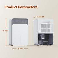 Basement Small Moisture Absorber Portable Air Dehumidification Dryer Household Multi Functional Dehumidifier