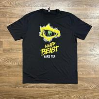 Y2K / Vintage Monster Energy Nasty Beast Hard Tea Graphic T-shirt Size Large S