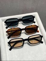 3PCS Fashion Square Mini Frame Sunglasses for Models Daily Shopping Commuting Photography Styling Sun Protection